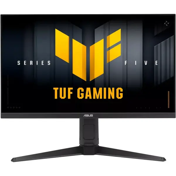 Asus Monitor gaming Asus Tuf VG279QML5A, 27, Fast IPS, Full HD, HDMI, DisplayPort, G-SYNC compatible, AMD FreeSync Premium, Pivot, 240Hz, 0.3ms, Negru