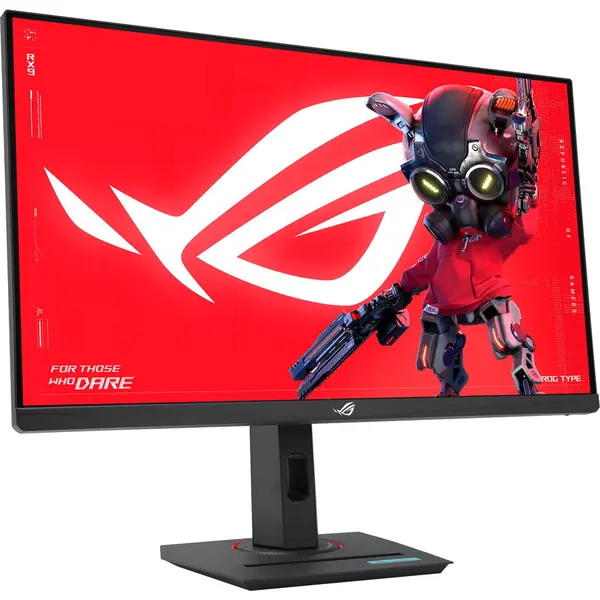 Asus Monitor Gaming Fast IPS LED ASUS ROG Strix XG27ACMS, 27 inch, QHD, 2560 x 1440, HDMI, DisplayPort, Pivot, 320 Hz, 0.3 ms Negru