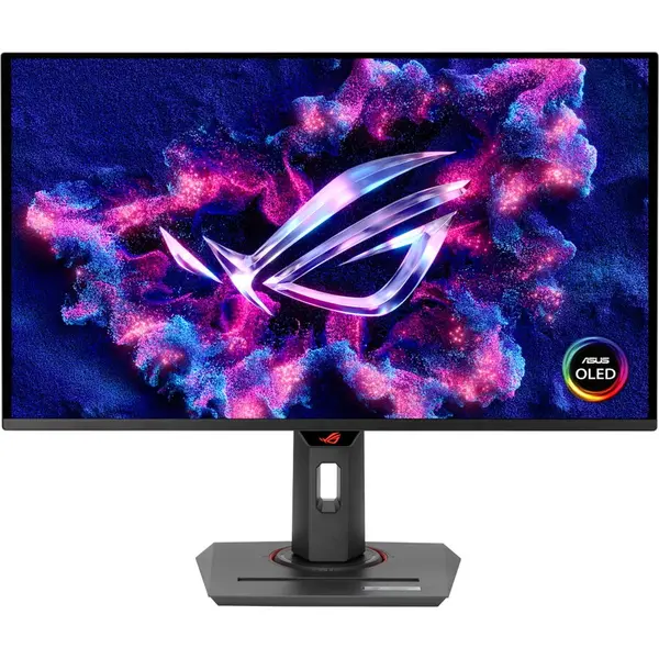 Asus Monitor Gaming QD OLED ASUS ROG Strix XG27ACDNG, 27, QHD, 360Hz, AMD FreeSync Premium, G-SYNC Compatible, HDR 10,0.03 ms, Negru