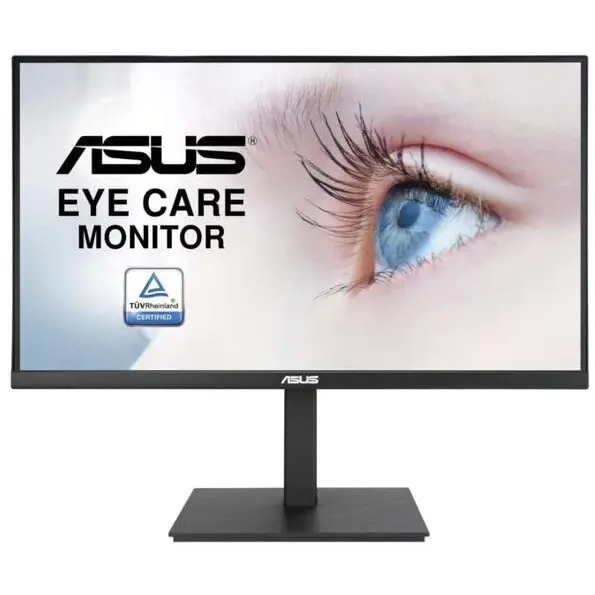 Asus Monitor IPS LED ASUS 27 VA27AQSB, WQHD, HDMI, DisplayPort, Boxe, Pivot, 75 Hz, 1 ms, Negru