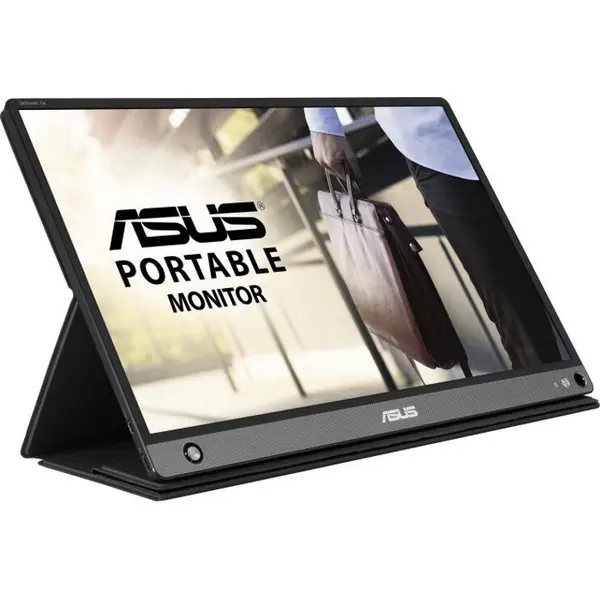 Asus Monitor USB Portabil ASUS MB16AHP ZenScreen GO 15.6inch Full HD Baterie Incorporata Black