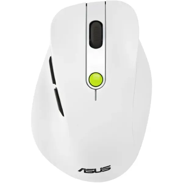Asus Mouse Asus, Wireless, Bluetooth, 2400 DPI, Design ergonomic, Alb