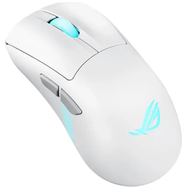 Asus Mouse Gaming Wireless ASUS ROG KERIS II ORIGIN, 42000 DPI, senzor optic ROG AimPoint Pro, ROG Micro Switch II, 65g, Alb
