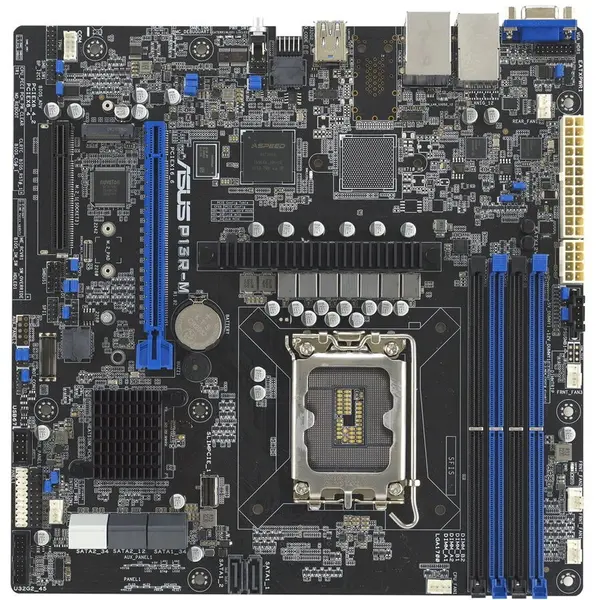 Asus Placa de baza ASUS P13R-M, Intel C262, Socket LGA 1700, micro ATX
