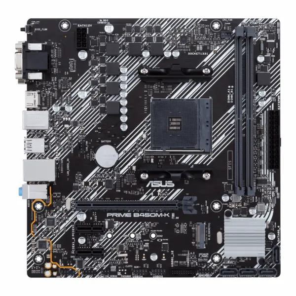 Asus Placa de baza ASUS PRIME B450M-K, Socket AM4