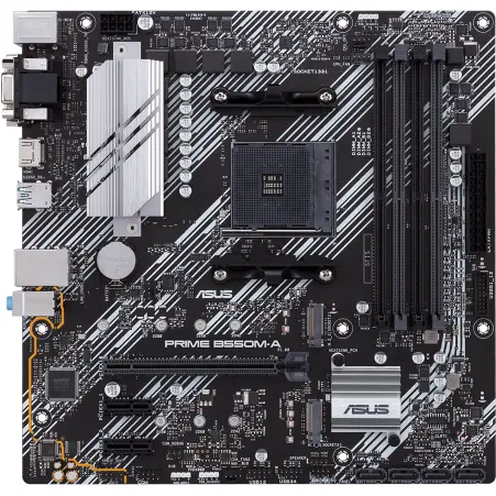 Asus Placa de baza ASUS PRIME B550M-A/CSM, AMD B550, socket AM4, mATX