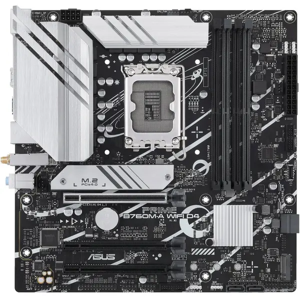 Asus Placa de baza ASUS PRIME B760M-A WIFI DDR4, Socket 1700