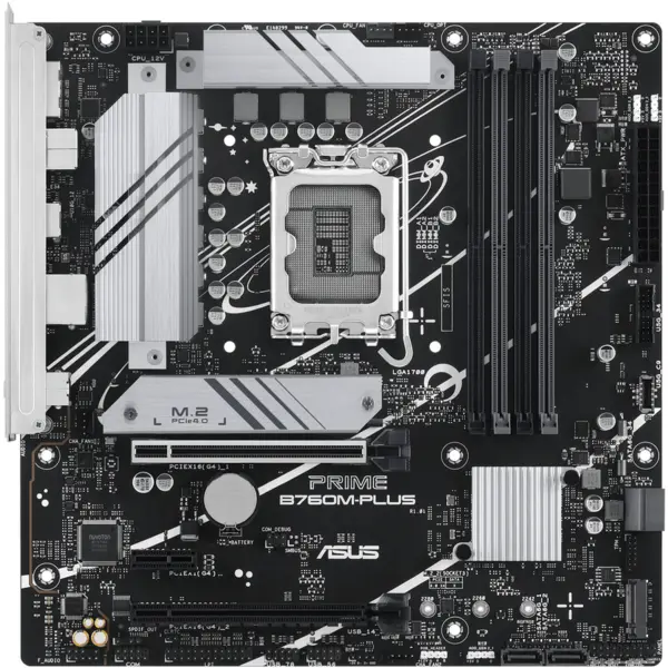 Asus Placa de baza ASUS PRIME B760M-PLUS, DDR5, Intel B760, LGA 1700, mATX
