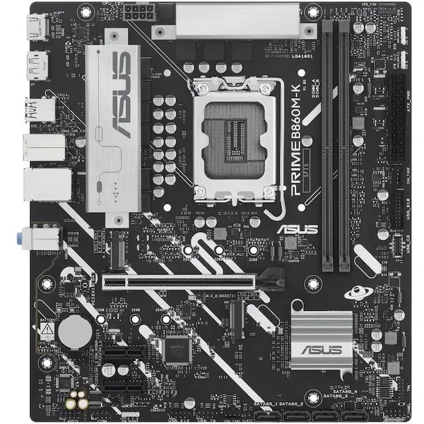 Asus Placa de Baza ASUS PRIME B860M-K, LGA1851, 2x DDR5, mATX