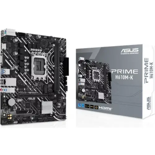 Asus Placa de baza ASUS PRIME H610M-K, Intel H610, Socket 1700, mATX
