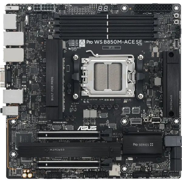 Asus Placa de baza Asus PRO WS B850M-ACE SE, AM5, AMD, mATX