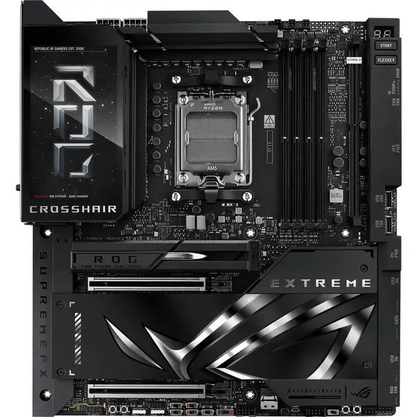 Asus Placa de baza ASUS ROG CROSSHAIR X870E EXTREME, eATX, Suporta 256 GB DDR5, Socket AM5, PCIe 5.0