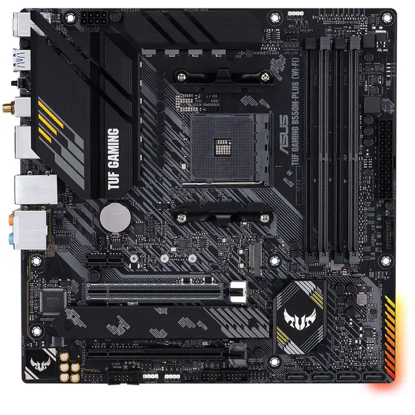 Asus Placa de baza ASUS TUF GAMING B550M-PLUS (WI-FI), Socket AM4