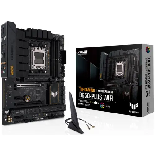 Asus Placa de baza ASUS TUF GAMING B650-PLUS WIFI, AMD B650, socket AM5, ATX