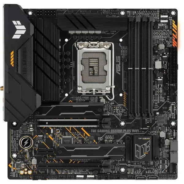 Asus Placa de baza ASUS TUF GAMING B660M-PLUS WIFI, DDR5, Intel B660, LGA 1700, mATX