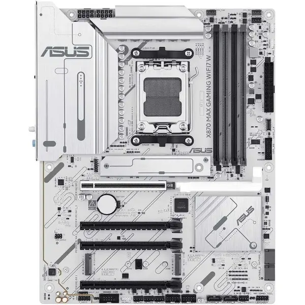 Asus Placa de baza Asus X870 MAX GAMING, ATX, WIFI, AMD, socket AM5, Argintiu