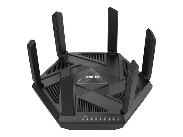 ASUS RT AXE7800 - Router Tri Band WiFi 6E AX7800, 2.5GbE, 6 antene, AiMesh, Gaming