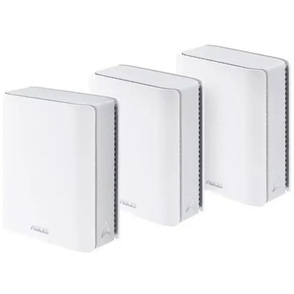 Asus Sistem Mesh WiFi Asus ZenWiFi BT10 3PK BE18000 Tri-band WiFi 7 802.11be System, WiFi 7, Tri-band, 18000 Mbps