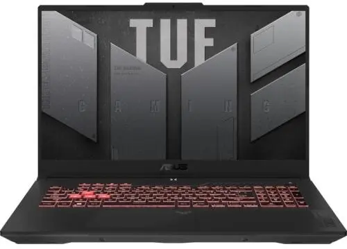 ASUS TUF Gaming A17 FA707NUG HX163 - Ryzen 7 7445HS, 17.3 FHD 144Hz, 16GB DDR5, 2TB SSD, RTX 4050, NoOS, Mecha Grey