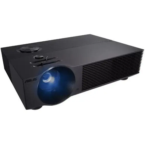 Asus Videoproiector Asus H1, DLP, 4K, VGA, HDMI, 3000 lumeni, Difuzor 10W, Negru