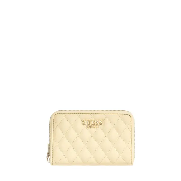 Atabey medium zip around wallet yellow