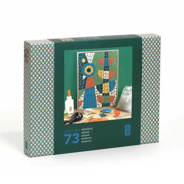 Atelier creativ pentru aulti Mozaic artistic 73, Djeco