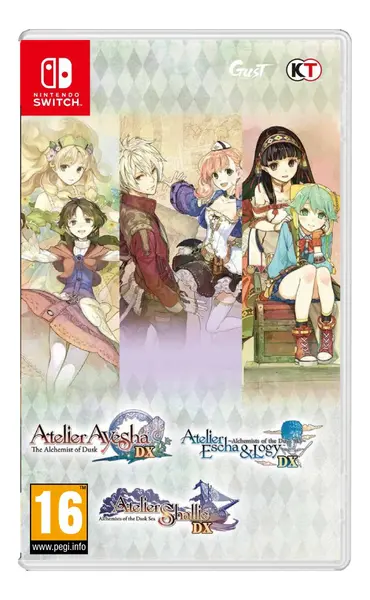Atelier Dusk Trilogy Deluxe Pack Asian In Game PlayStation 4|Nintendo Switch