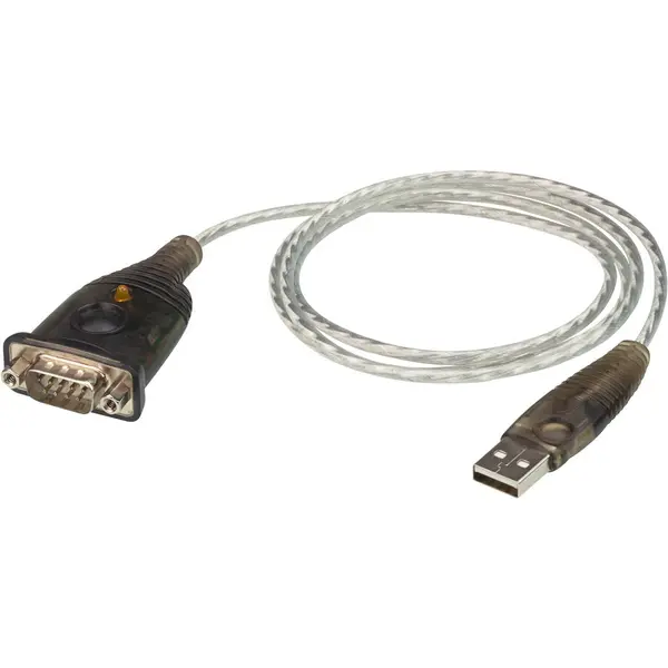 ATEN Adaptor ATEN UC232A1-AT, USB la Serial RS232, Conectori USB Type-A Male la DB-9 Male, 1m