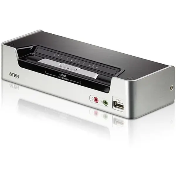 ATEN ATEN CS1792 2-Port HDMI USB 2.0 KVMP Switch, 2x HDMI Cables, 2-port Hub,HD Audio