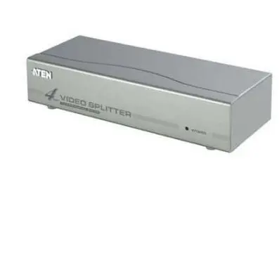 ATEN ATEN VS94A 4-Port Video Splitter Video-In 1x HDB-15 Male, Out 4x HDB-15 Female