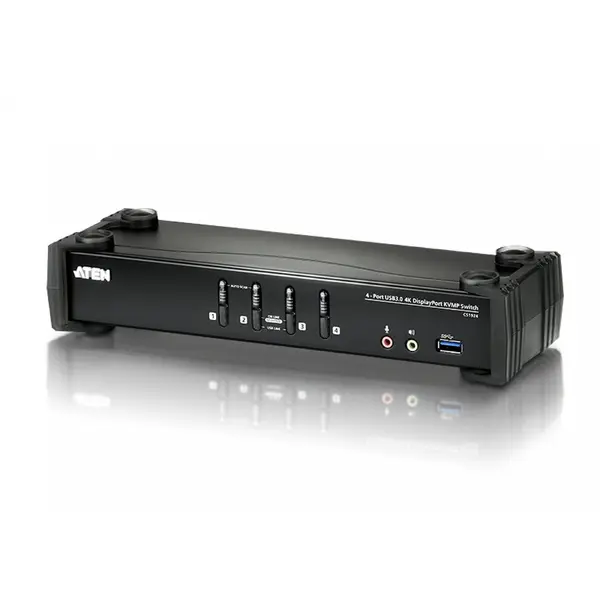 ATEN Comutator , Aten , KVMP , CS1924 , 4 Porturi USB 3.0 4K