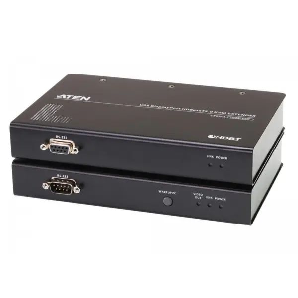 ATEN Extender KVM ATEN, DisplayPort, USB, 150m distanta, rezolutie 4K, montare in rack