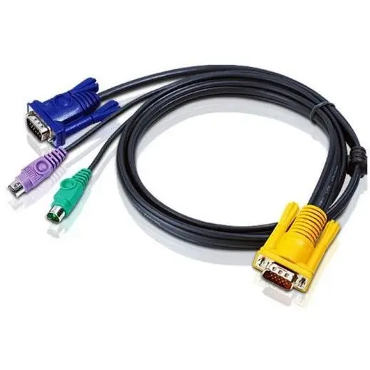 ATEN I/O Acc Cable Ps2 Kvm 6m/3 In 1 Sphd 2l-5206p Aten