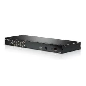 ATEN Switch KVM Aten KH1516A, nr de calculatoare conectate: 16, rezolutie: 1680x1200 @ 40m sau 1280x1024 @ 50m