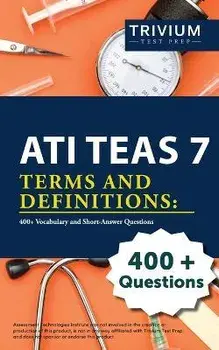 ATI TEAS 7 Terms and Definitions: 400+ Vocabulary and Short-Answer Questions, Paperback/Simon