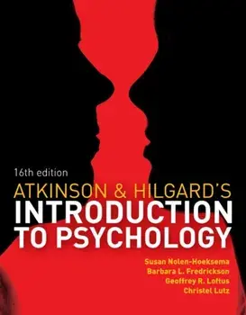 Atkinson and Hilgard's Introduction to Psychology. 16 ed, Paperback/***