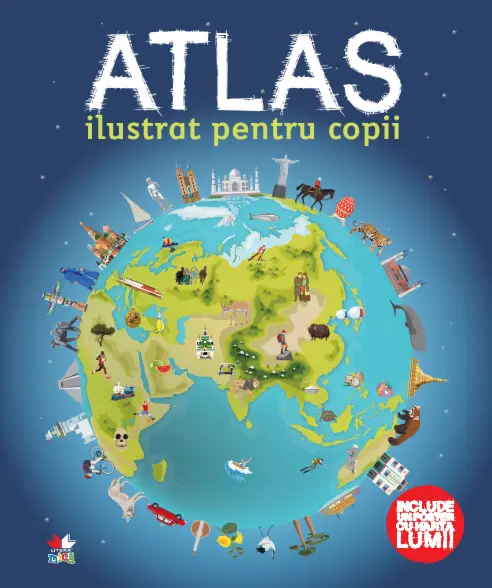 Atlas ilustrat pentru copii |