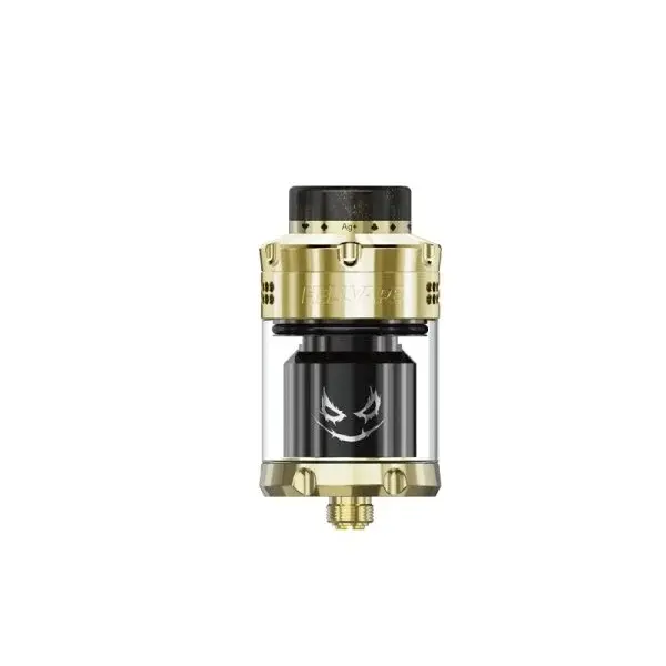 Atomizor Hellvape Dead Rabbit 3 RTA - J Edition-Shiny Gold Black