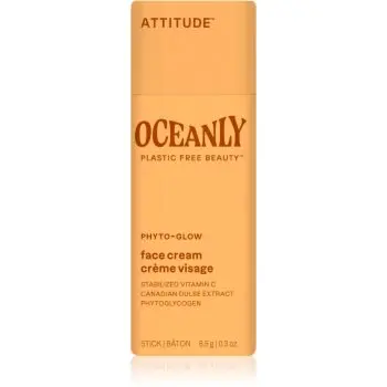 Attitude Oceanly Face Cream cremă solidă cu efect de iluminare cu vitamina C