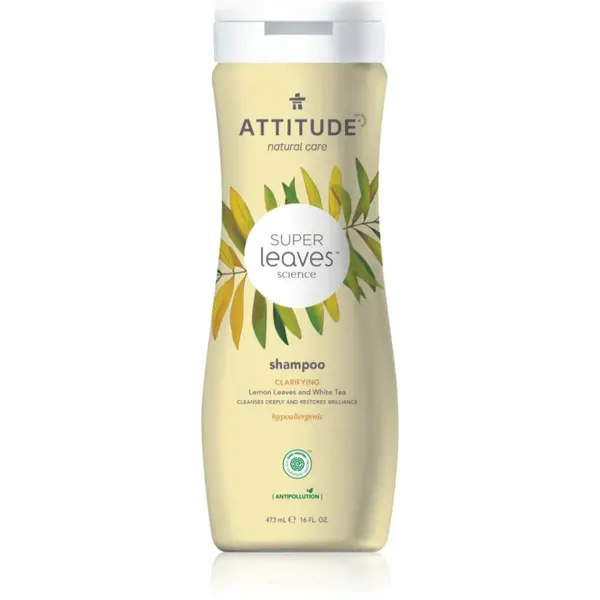 Attitude Super Leaves Clarifying sampon natural cu efect detoxifiant 473 ml