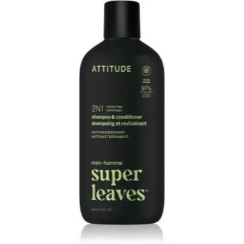 Attitude Super Leaves Matcha & Bergamot sampon si balsam 2 in 1
