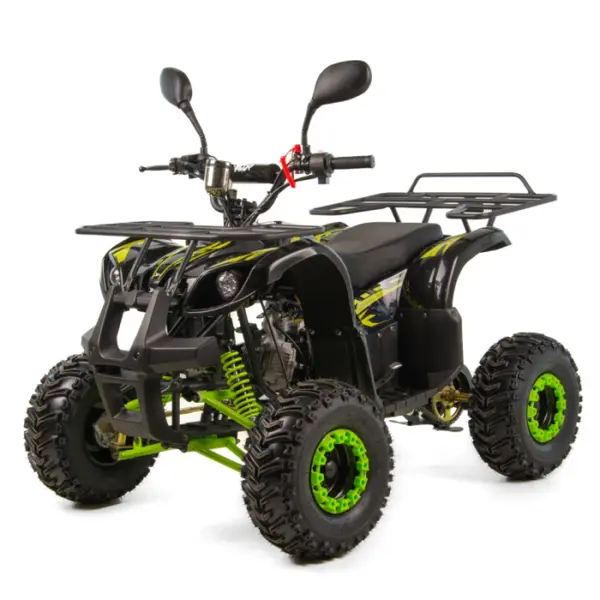 Atv copii XTR 006 Phyton, roti 7 inch, 125cc, 4 timpi, 1+1, pornire electrica, culoare negru lime