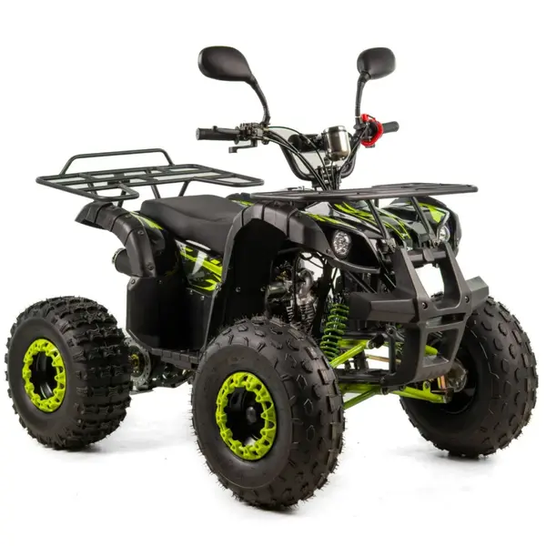 Atv copii XTR 006 Phyton, roti 8 inch, 110cc, 4 timpi, 1+1, pornire electrica, culoare gri lime