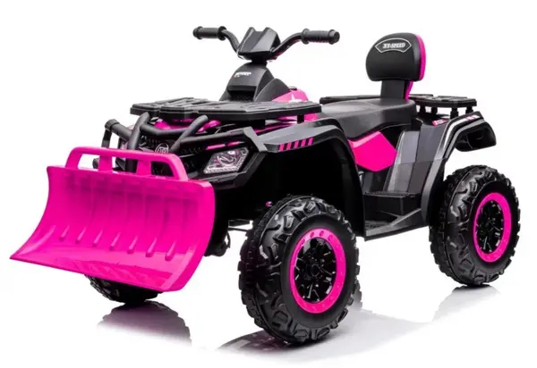 ATV electric 4x4 cu accesorii incluse, Kinderauto BJS615, 320W, 24V, culoare roz