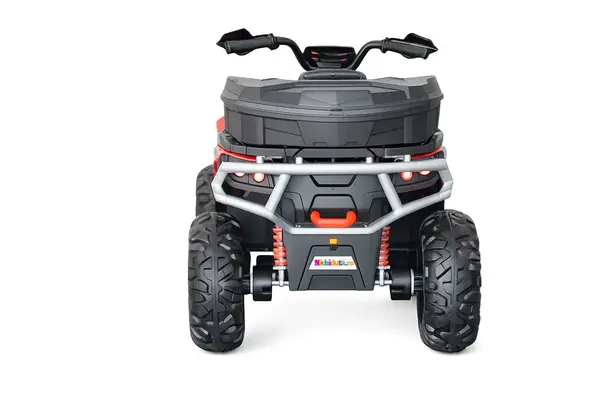 Atv electric copii Nichiduta Ultimate Race Blue 12V,roti eva,2 motoare,portbagaj cu capac,faruri led,functie swing si slow start,amortizor cu arc pe spate