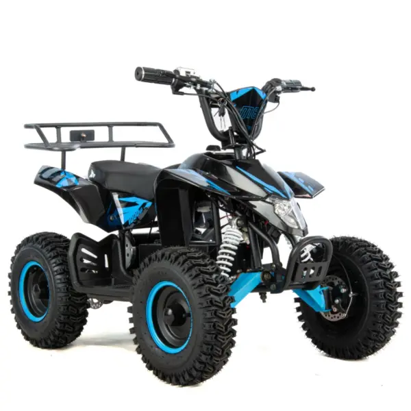 Atv electric copii XTR E-M8 6 800W, culoare negru albastru