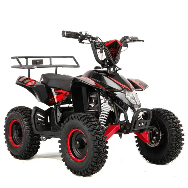 Atv electric copii XTR E-M8 6 800W, culoare negru rosu
