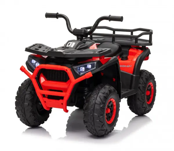 Atv electric pentru copii Nichiduta Desert XRobust Speed Red cu 2 motoare,telecomanda,acumulator 12V 4.5Ah,roti rezistente,suport picioare,manere ergonomice,efecte sonore,faruri cu lumini LED,pornire la buton