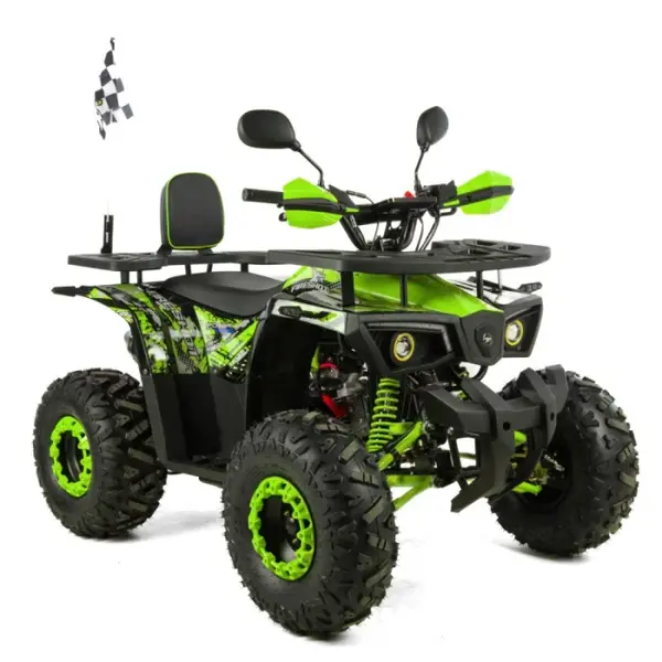 ATV XTR Pro FireShot 002 roti 8 inch,125cc, 3+1 viteze, culoare negru lime