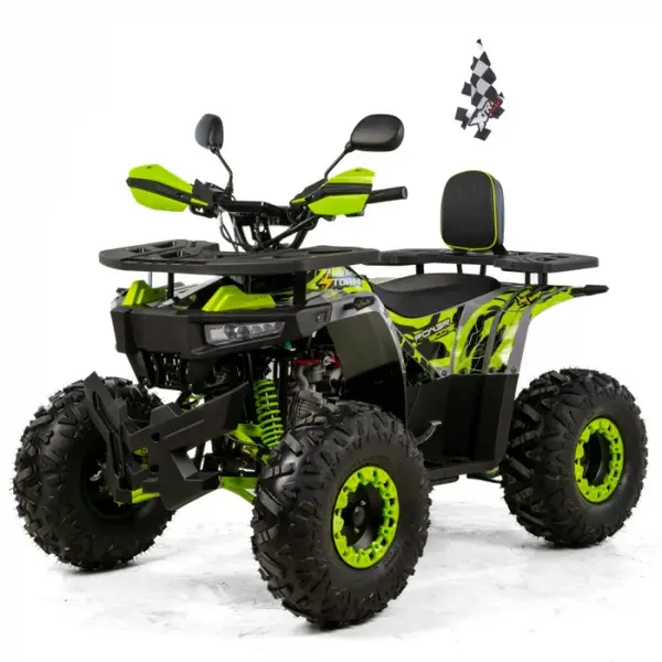 ATV XTR Pro Storm, roti 8 inch, 125cc, 1+1 viteze, culoare negru lime